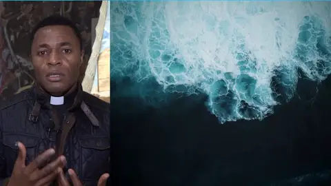 Cura que llegó en patera Cura que llegó en patera