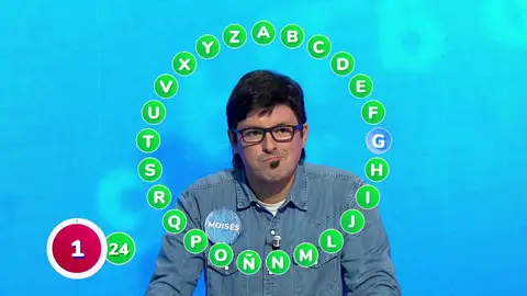 ¡Nervios a flor de piel! Moisés, a una palabra de un bote millonario en El Rosco ¡Nervios a flor de piel! Moisés, a una palabra de un bote millonario en El Rosco