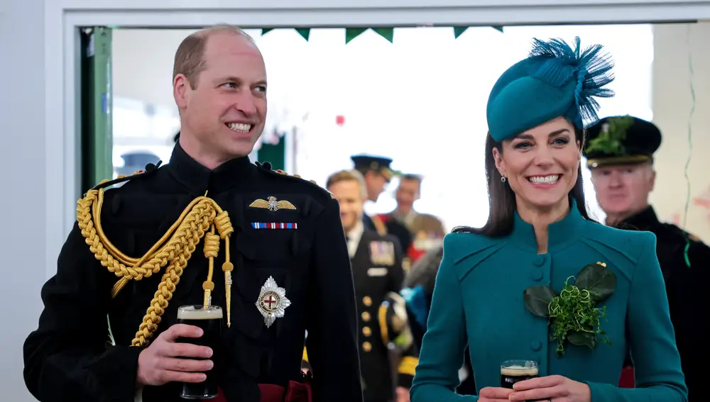 El príncipe Guillermo y Kate Middleton en un evento en 2023