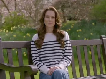 Kate Middleton cuando anunció que tenía cáncer Kate Middleton cuando anunció que tenía cáncer