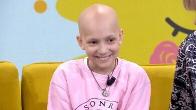 La emoción de la pequeña María, la niña que sufre un sarcoma de Ewing, por su nuevo evento solidario