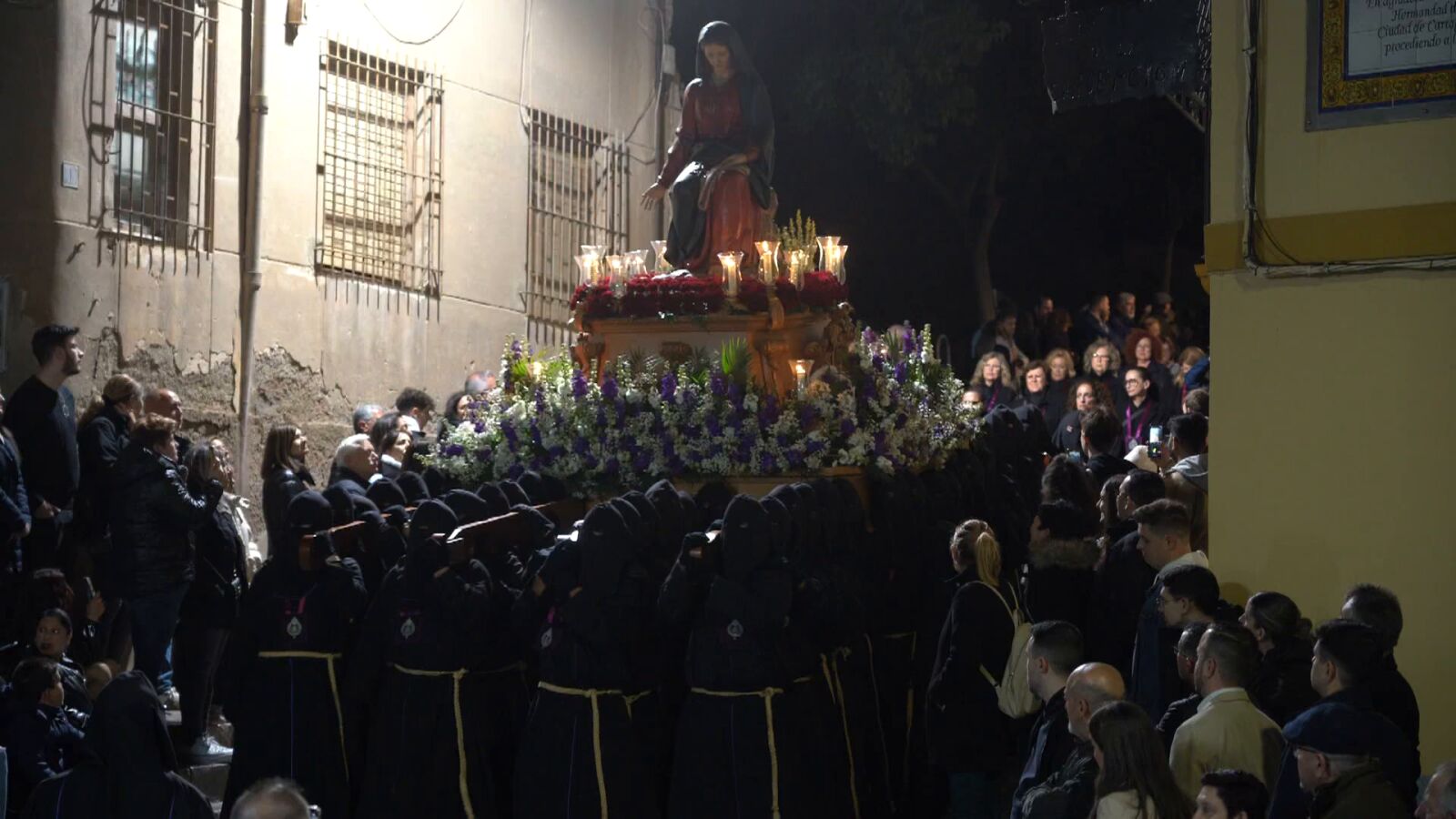 Cartagena acoge la primera procesión de Semana Santa en España