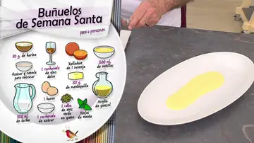 Ingredientes Buñuelos de Semana Santa