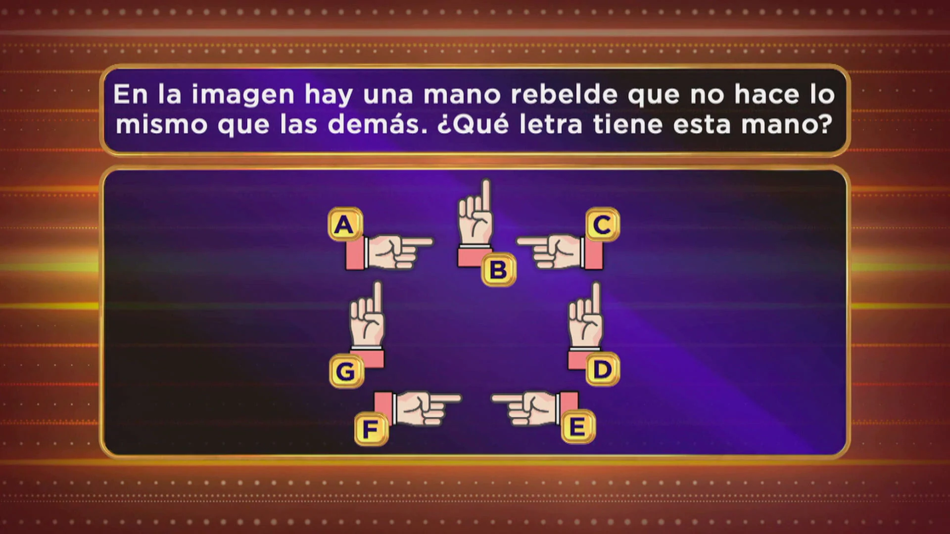 Pregunta de El 1% que solo el 30% de la población ha conseguido acertar Pregunta de El 1% que solo el 30% de la población ha conseguido acertar