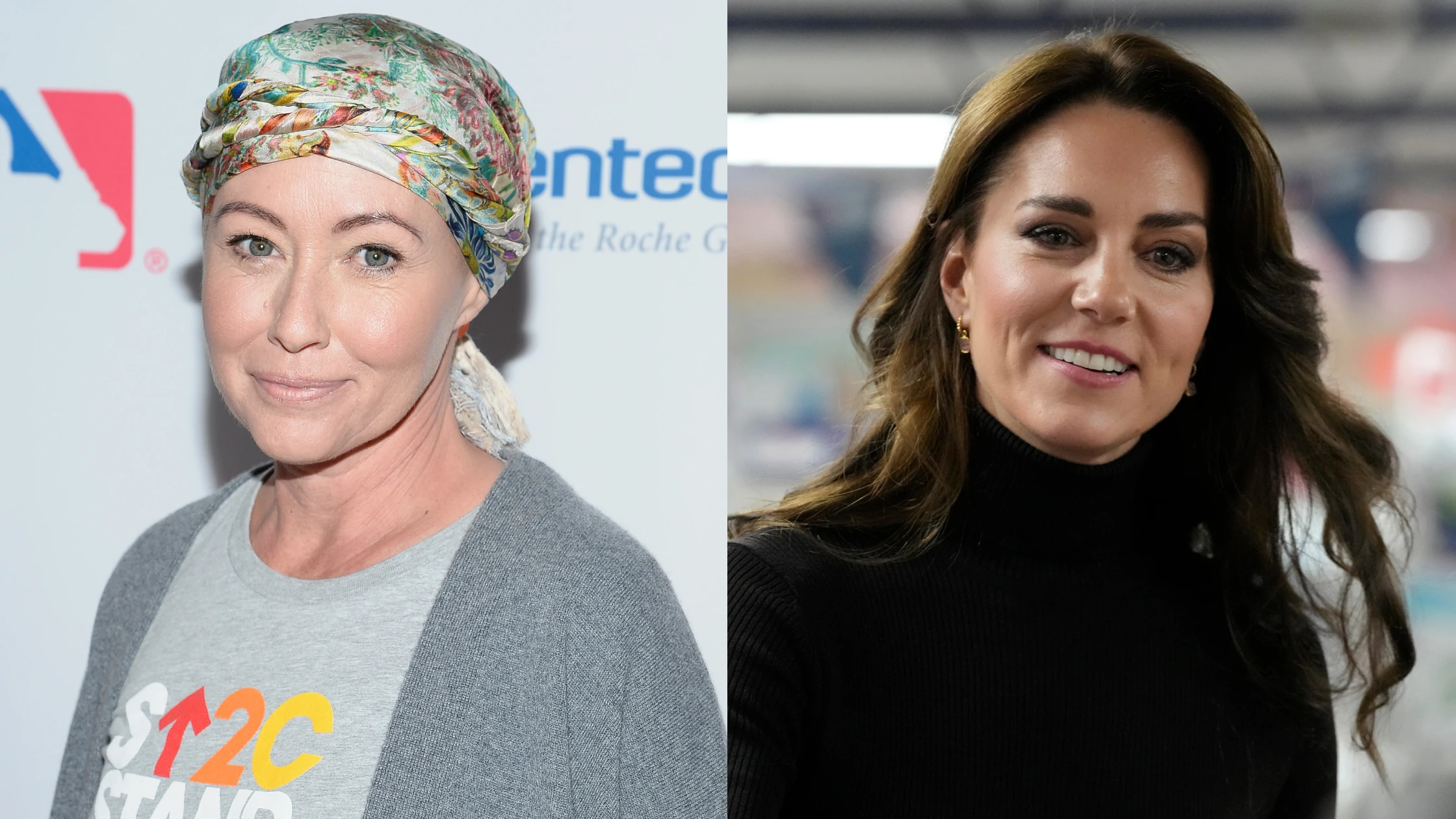 Shannen Doherty y Kate Middleton Shannen Doherty y Kate Middleton