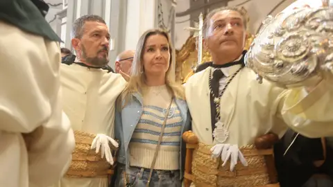 Antonio Banderas y Nicole Kimpel en la Semana Santa de Málaga Antonio Banderas y Nicole Kimpel en la Semana Santa de Málaga