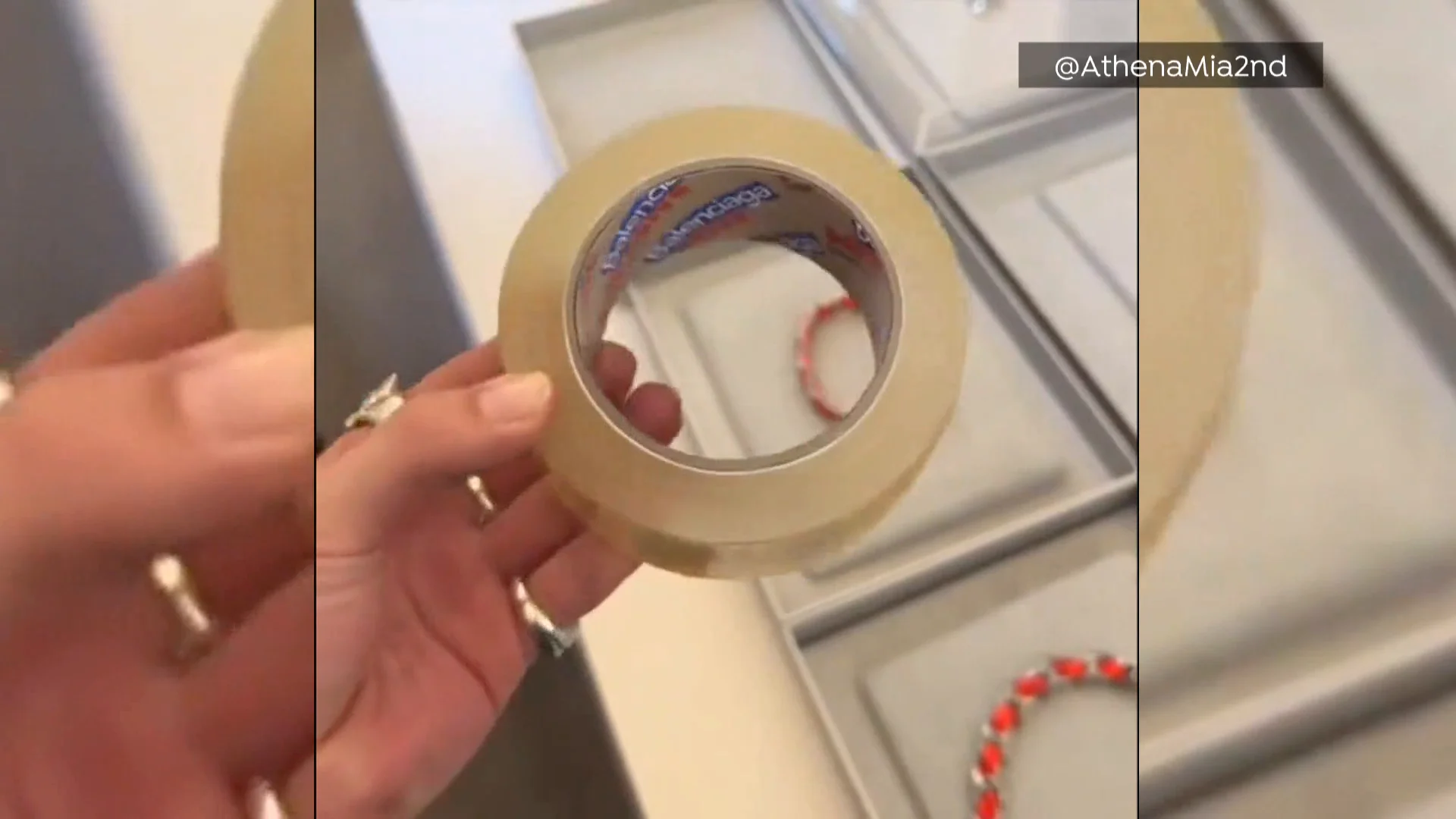 Pulsera cinta adhesiva
