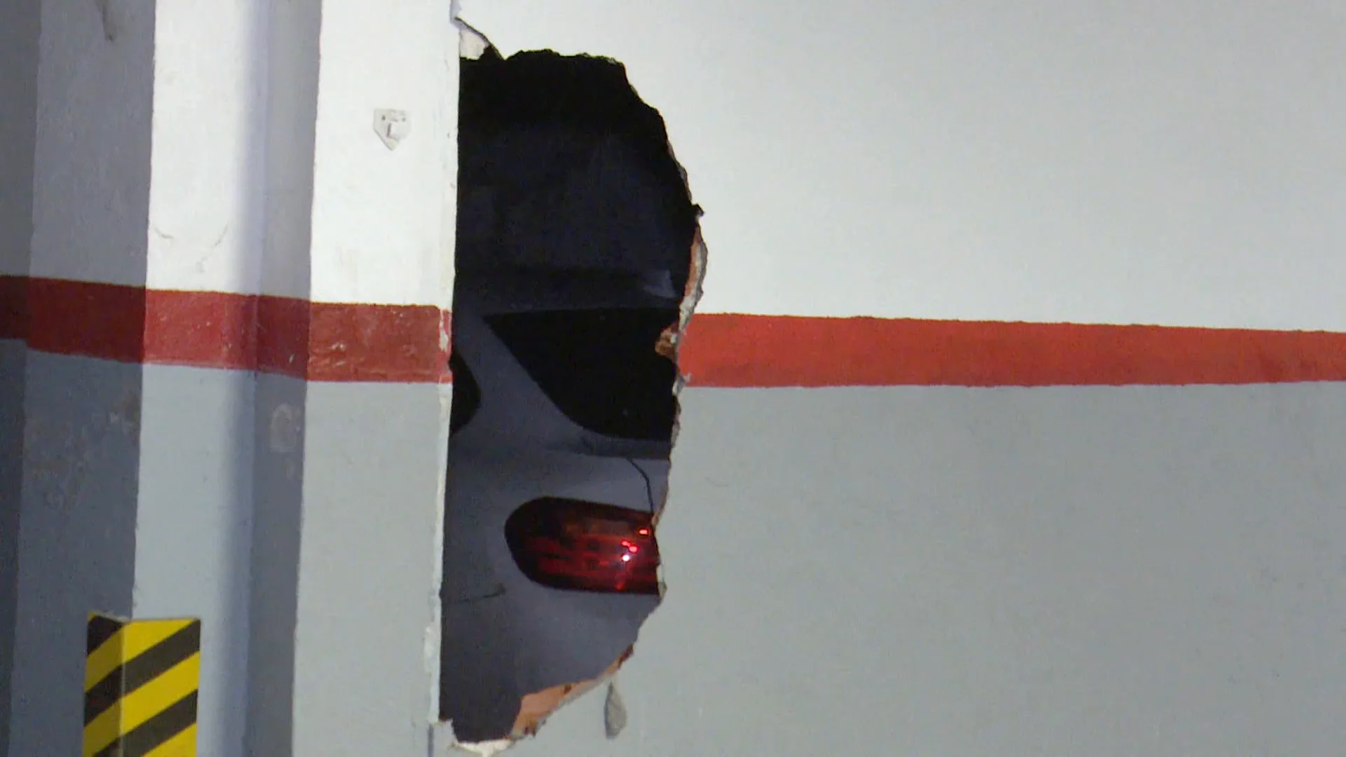 Coche emparedado Coche emparedado