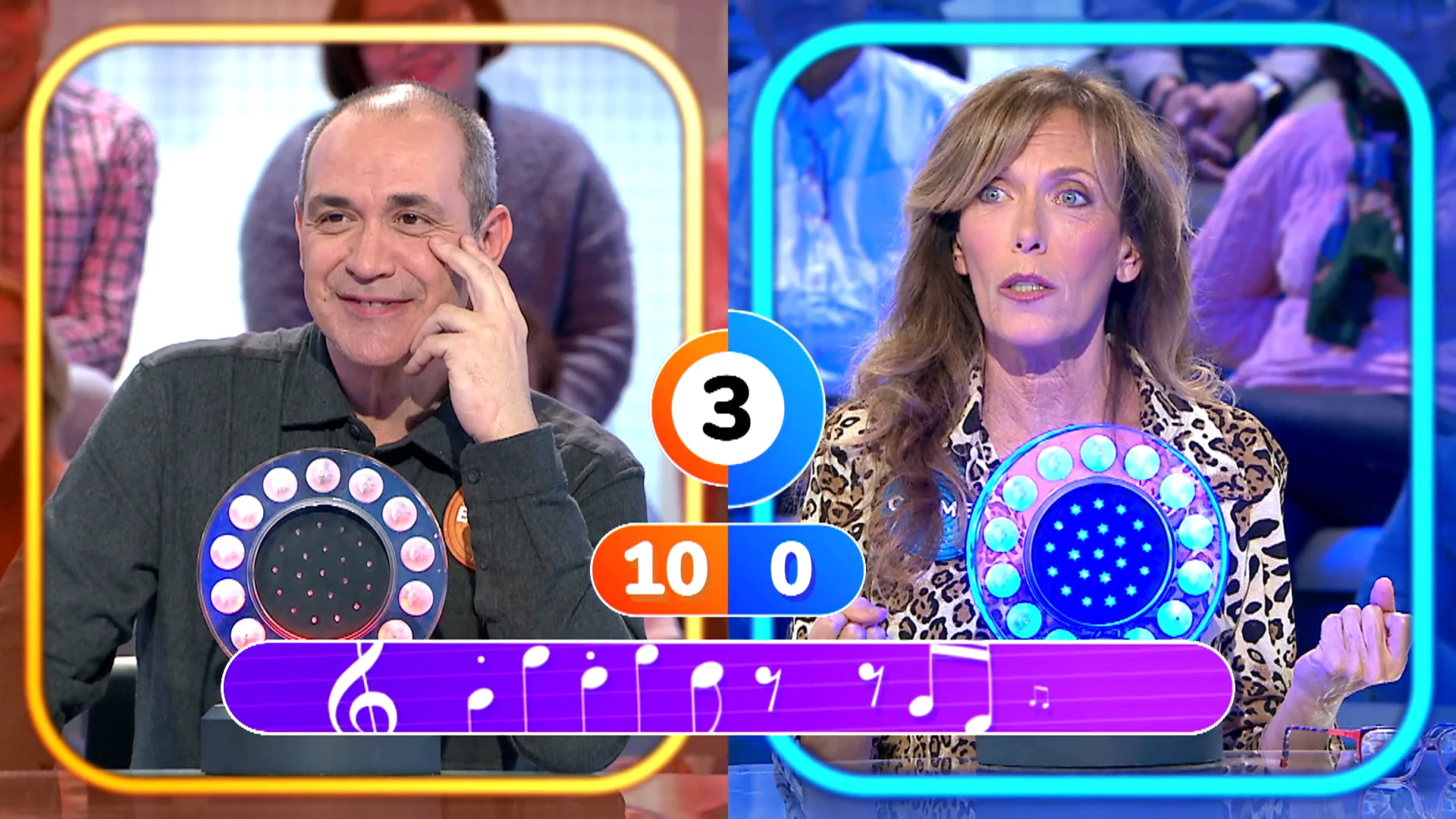&iexcl;Por no probar que no sea! Carmen Conesa se arriesga con un indescifrable trabalenguas en La Pista