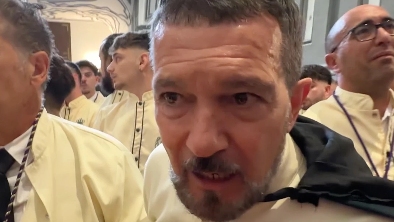 Antonio Banderas en la Semana Santa de Málaga Antonio Banderas en la Semana Santa de Málaga
