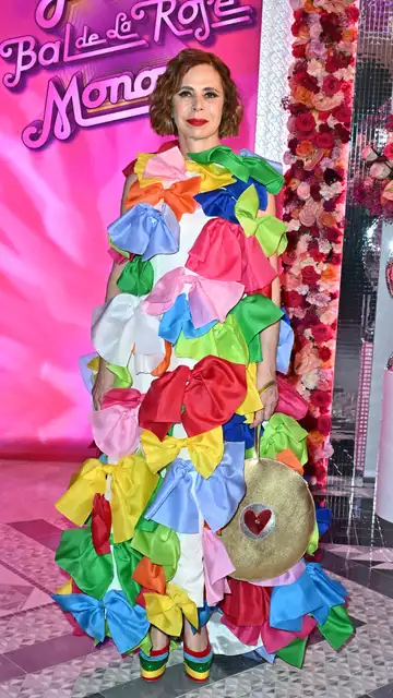 Ágatha Ruiz de la Prada en el Baile de la Rosa Ágatha Ruiz de la Prada en el Baile de la Rosa