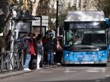 Un autobús de la EMT Madrid