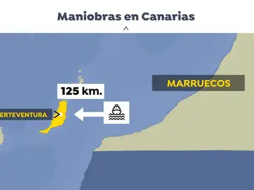 Maniobras militares de Marruecos en Canarias