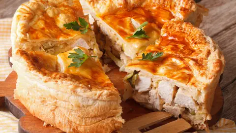 Tarta de pollo Tarta de pollo