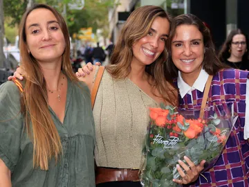 María Pombo y sus hermanas, Marta y Lucía, en 2023 María Pombo y sus hermanas, Marta y Lucía, en 2023