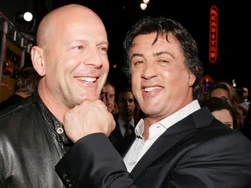 Bruce Willis y Sylvester Stallone Bruce Willis y Sylvester Stallone