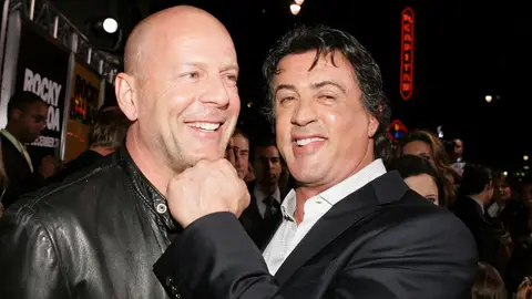 Bruce Willis y Sylvester Stallone