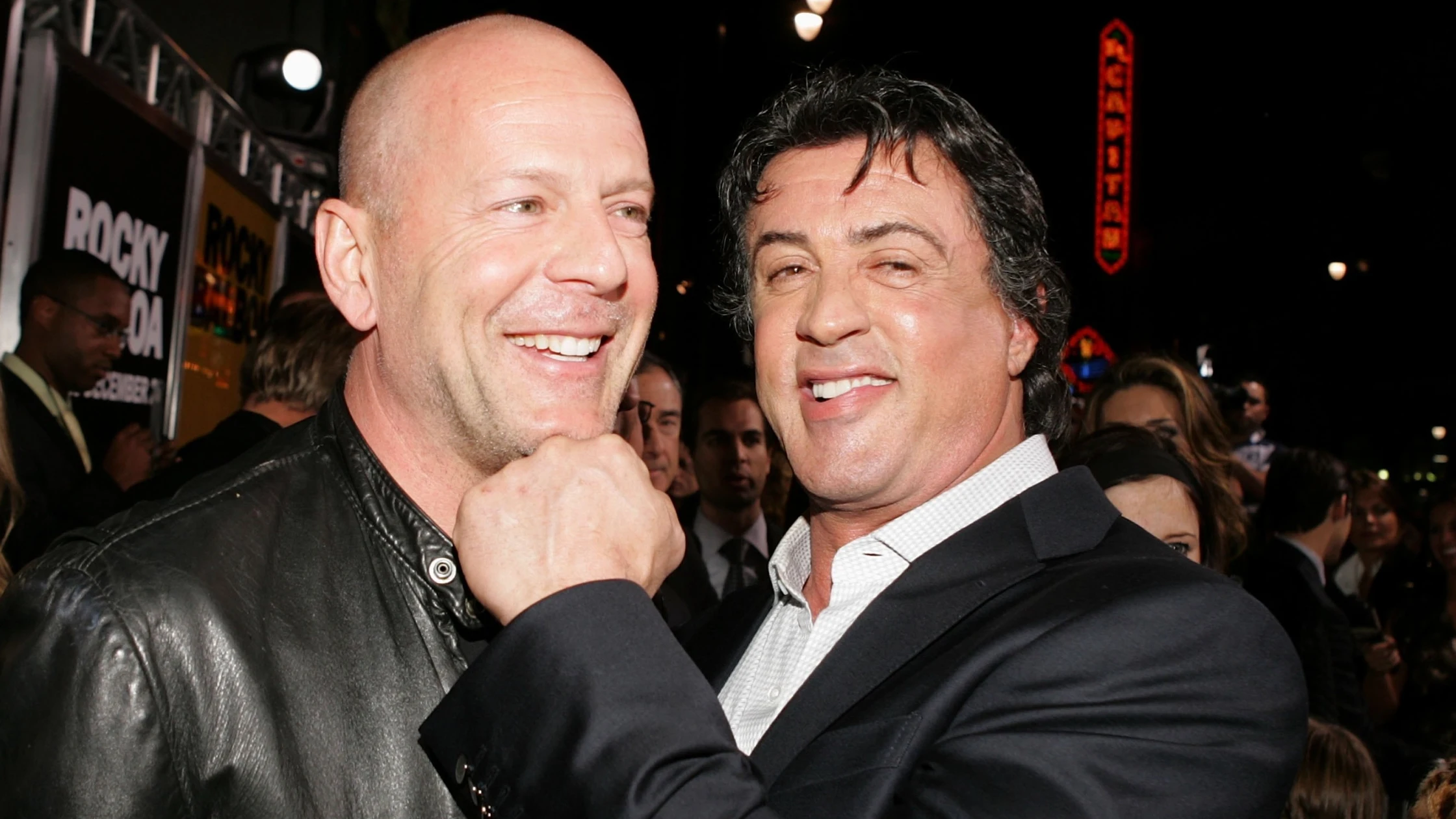 Bruce Willis y Sylvester Stallone Bruce Willis y Sylvester Stallone