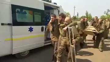 Soldados heridos