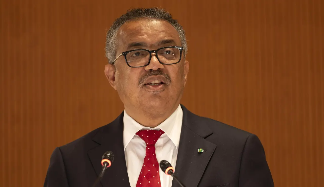 Tedros Adhanom Ghebreyesus, director General de la Organización Mundial de la Salud (OMS)