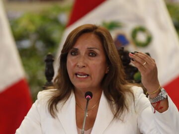 La presidenta del Perú, Dina Boluarte