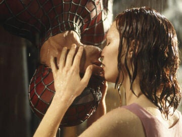 Kirsten Dunst y Tobey Maguire en SpiderMan