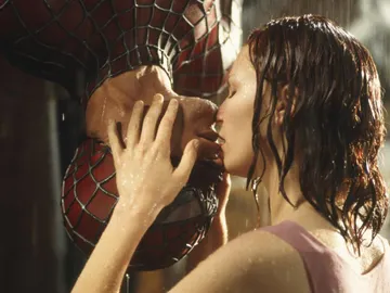 Kirsten Dunst y Tobey Maguire en SpiderMan Kirsten Dunst y Tobey Maguire en SpiderMan