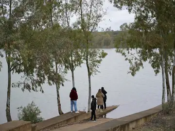 El embalse de Torre de Abraham, en Ciudad Real El embalse de Torre de Abraham, en Ciudad Real