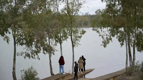 El embalse de Torre de Abraham, en Ciudad Real