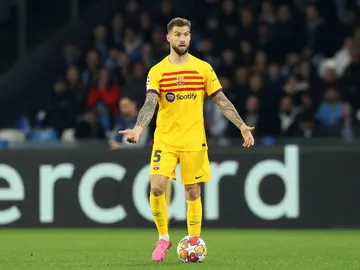 Íñigo Martínez en un partido con el FC Barcelona esta temporada Íñigo Martínez en un partido con el FC Barcelona esta temporada