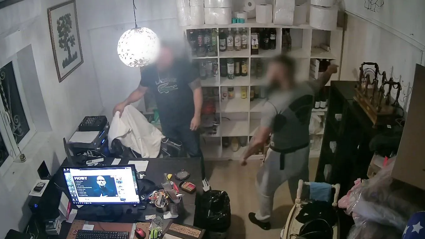 La banda motera Los Ángeles del Infierno. La banda motera Los Ángeles del Infierno.