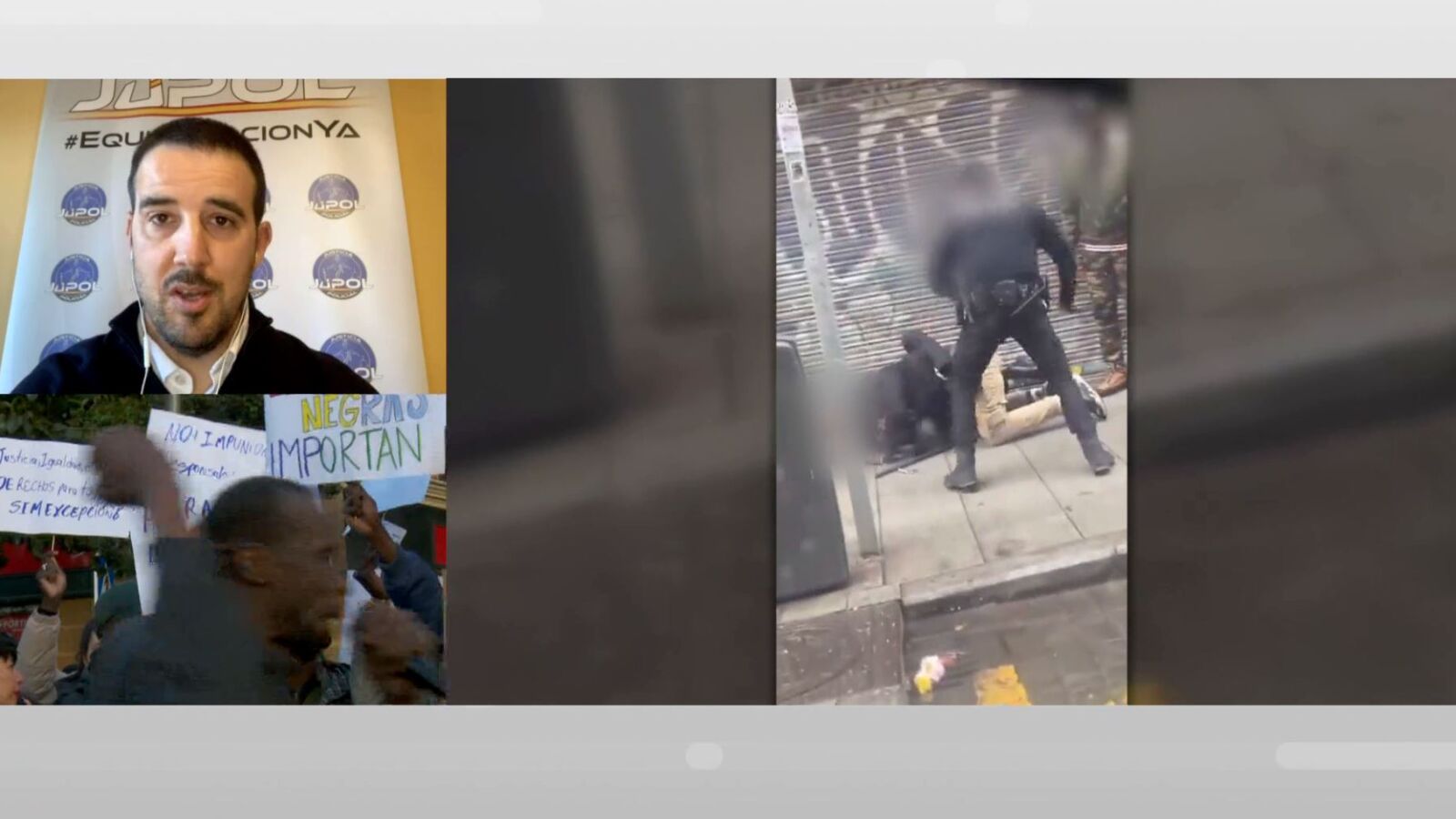 Jupol denuncia que el polémico vídeo de la detención de Lavapiés 