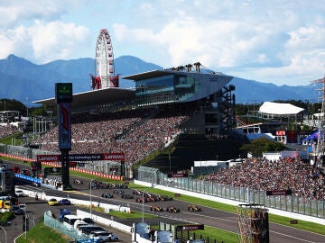 Imagen de la salida del GP de Japón en 2023