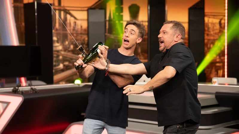 El Monaguillo y Pedro Acosta en El Hormiguero El Monaguillo y Pedro Acosta en El Hormiguero