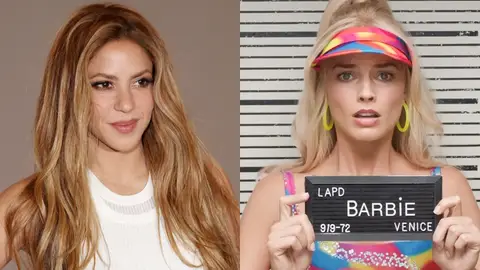 Shakira y Margot Robbie en Barbie