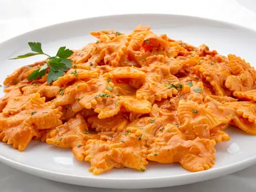 Arguiñano: farfalle con crema de tomate y jamón cocido, una receta con tradición italiana Arguiñano: farfalle con crema de tomate y jamón cocido, una receta con tradición italiana
