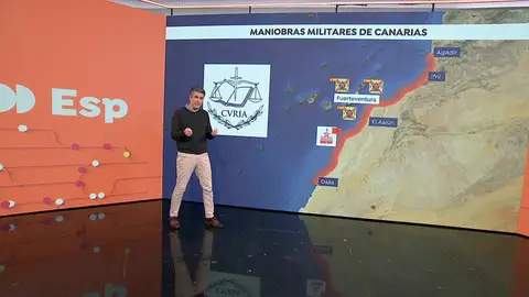 Maniobras militares de Canarias