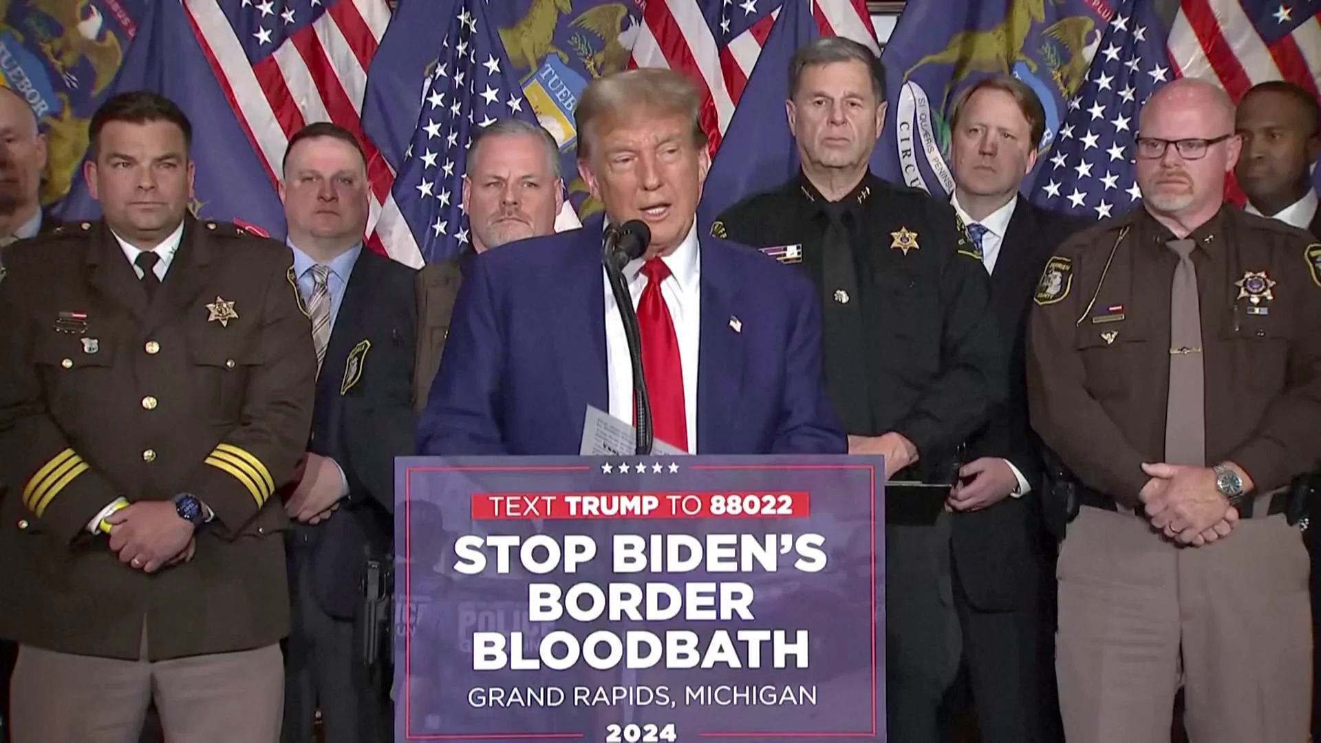 Discurso de Donald Trump Discurso de Donald Trump