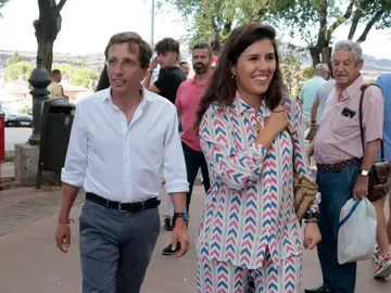 José Luis Martínez-Almeida y Teresa Urquijo José Luis Martínez-Almeida y Teresa Urquijo