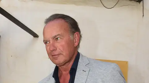 Bertín Osborne, en Sevilla en 2023 Bertín Osborne, en Sevilla en 2023