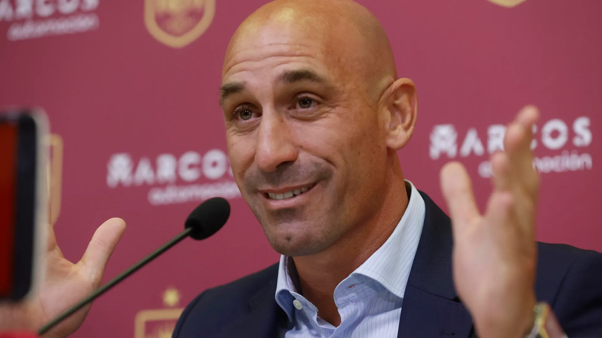 El expresidente de la Real Federación Española de Fútbol, Luis Rubiales El expresidente de la Real Federación Española de Fútbol, Luis Rubiales