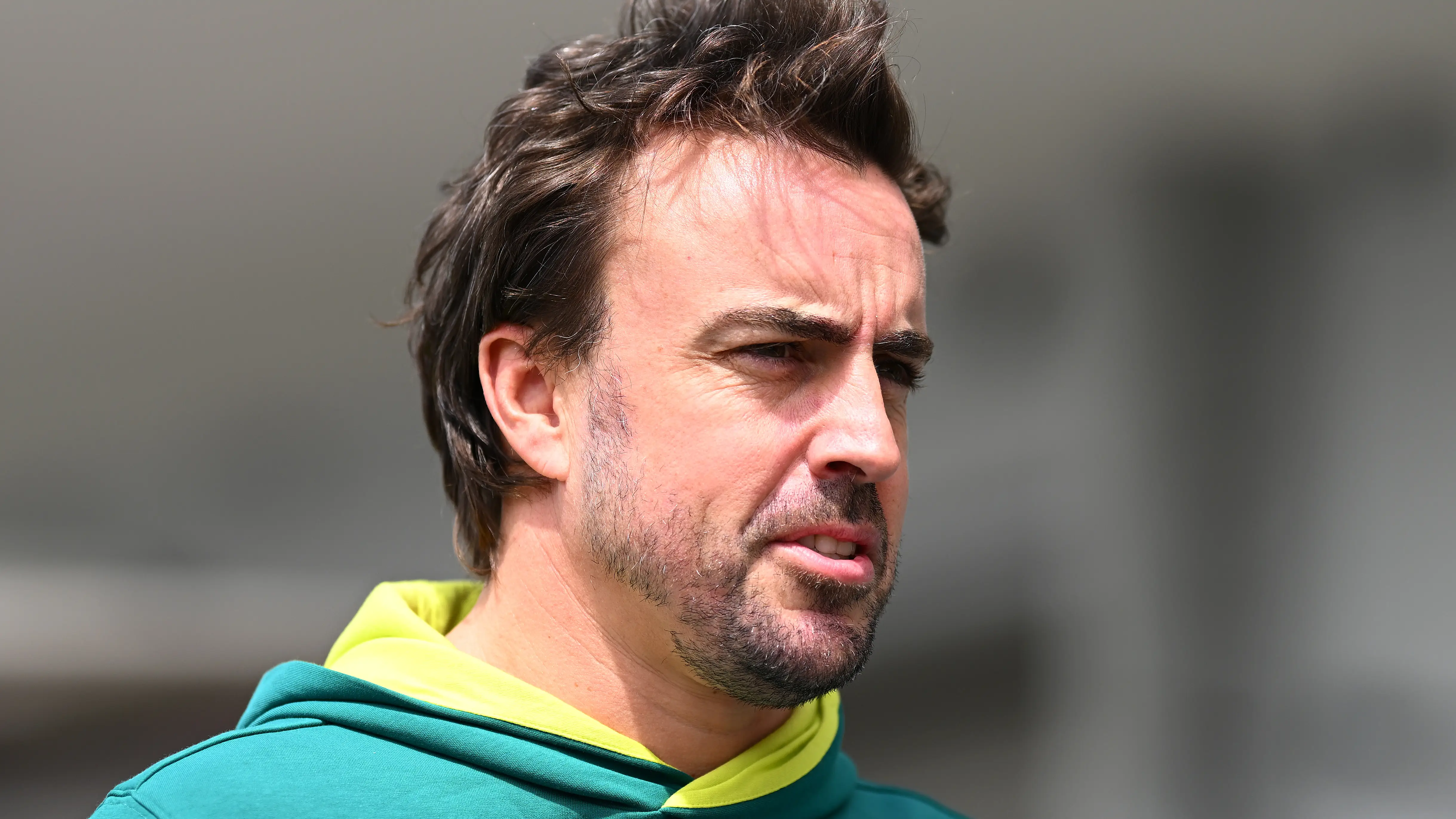 Fernando Alonso a su llegada al circuito de Suzuka, Japón Fernando Alonso a su llegada al circuito de Suzuka, Japón