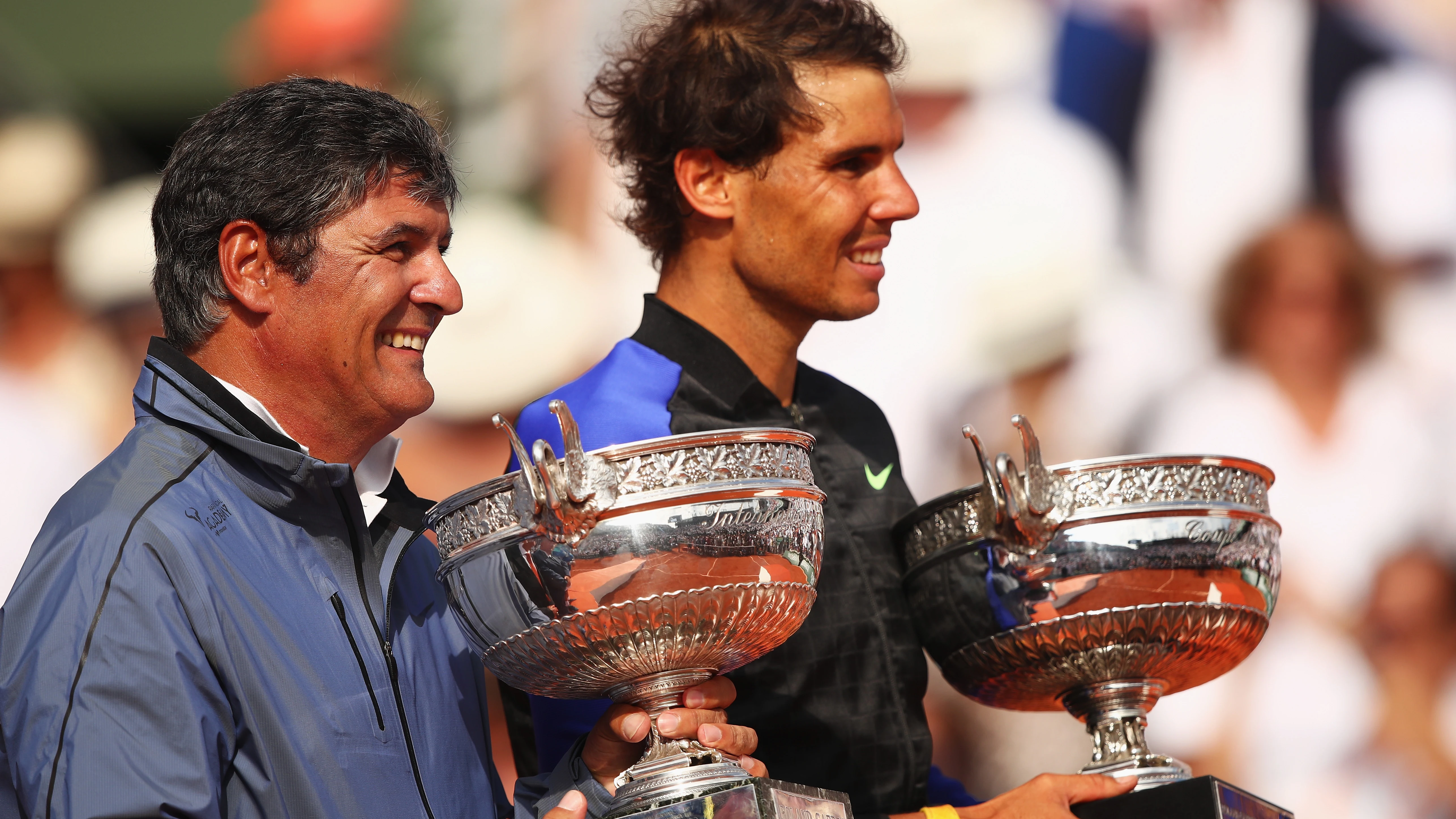 Toni Nadal y Rafa Nadal en una imagen de archivo Toni Nadal y Rafa Nadal en una imagen de archivo