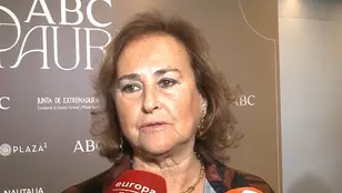 Carmen Tello en el XV Premio Taurino de ABC 