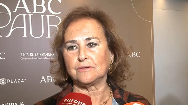 Carmen Tello en el XV Premio Taurino de ABC Carmen Tello en el XV Premio Taurino de ABC