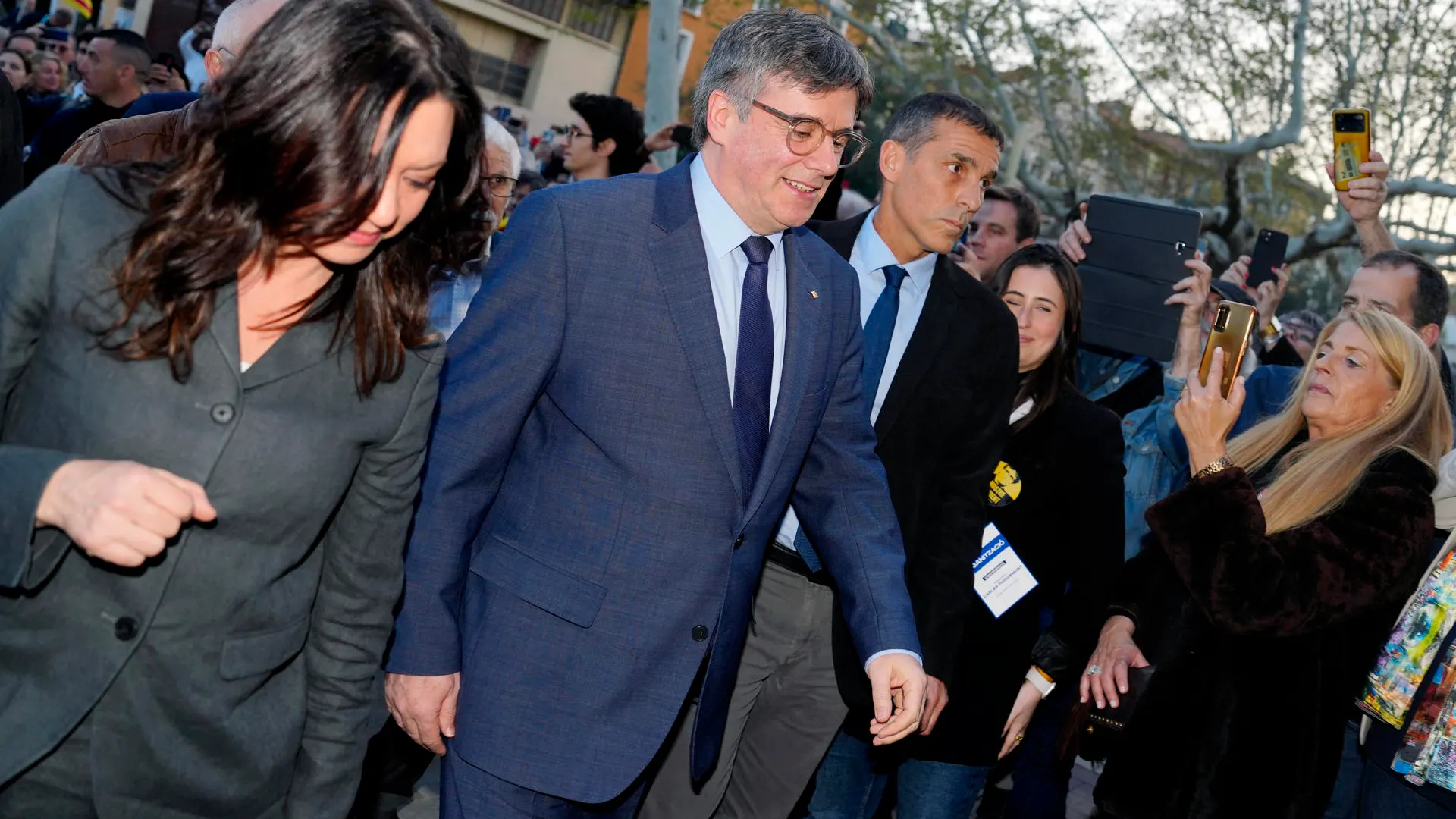 El expresidente de la Generalitat Carles Puigdemont El expresidente de la Generalitat Carles Puigdemont
