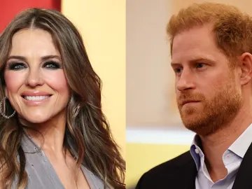 Elizabeth Hurley y el príncipe Harry Elizabeth Hurley y el príncipe Harry