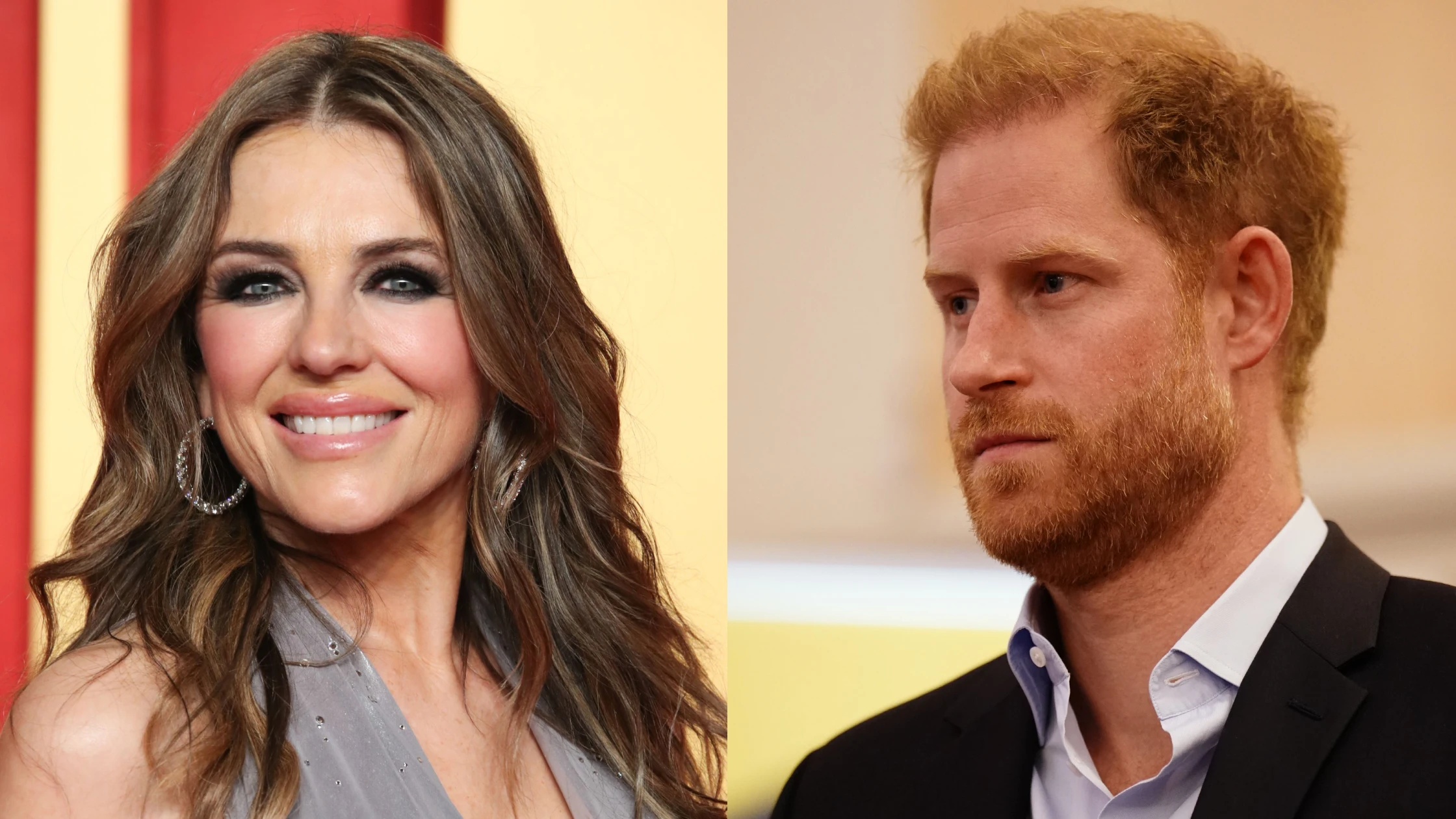 Elizabeth Hurley y el príncipe Harry Elizabeth Hurley y el príncipe Harry