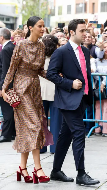 Victoria Federica y Froilán, invitados en la boda de José Luis Martínez-Almeida y Teresa Urquijo Victoria Federica y Froilán, invitados en la boda de José Luis Martínez-Almeida y Teresa Urquijo