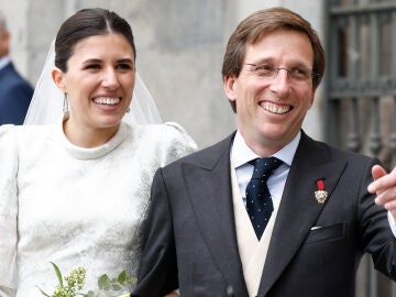 Teresa Urquijo y José Luis Martínez-Almeida tras su boda
